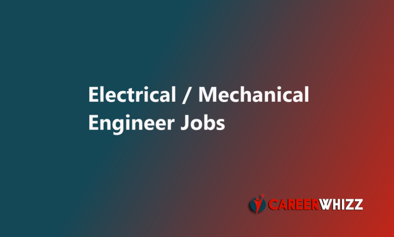 New latest job of Electrical / Mechanical Engineer Jobs in Karachi 2025 February Facility Management Company