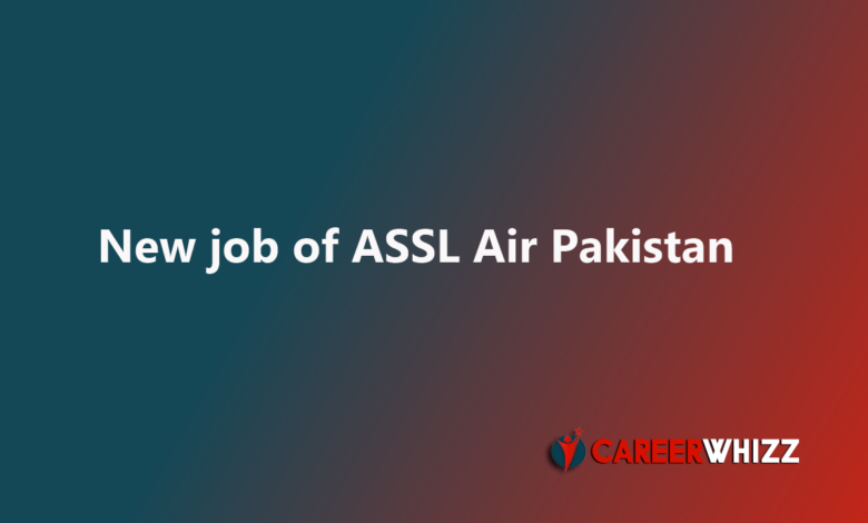 ASSL Air Pakistan Captain, Cabin Crew & Others Aircraft Sales and Services available