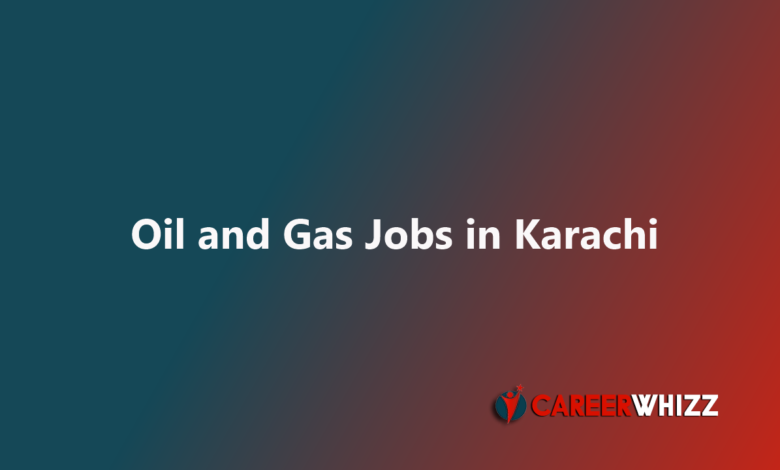 Oil and Gas Jobs in Karachi Technical / HR Manager & QHSE Executive available
