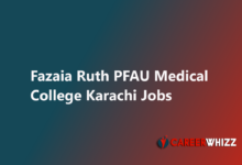 Fazaia Ruth PFAU Medical College Karachi Teaching Faculty Warden PAF Base Faisal Latest job available