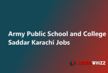 New job in Army Public School and College Saddar Karachi Teachers and Karachi Garrison Education System
