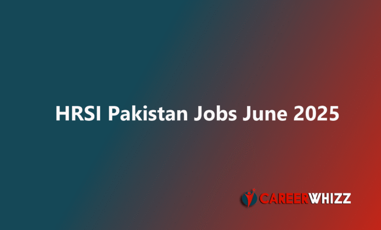 New job of HRSI Pakistan Trainee Engineers and Management Trainees 2025 Pakistan