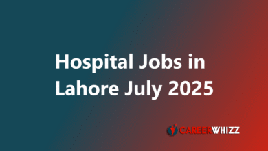 New job in Hospital in Lahore 2025 August Medical Officers, Nurses and Others