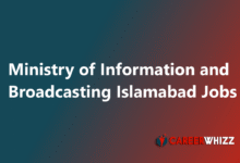 Latest Ministry of Information and Broadcasting Islamabad Jobs Digital Communication Department