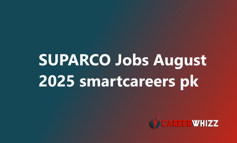 New job of SUPARCO August 2025 smartcareers pk Assistant Managers and Computer Technician