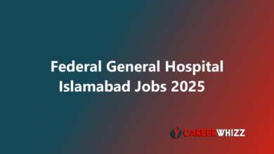 New job in Federal General Hospital Islamabad FPSC Medical Officers and Charge Nurses