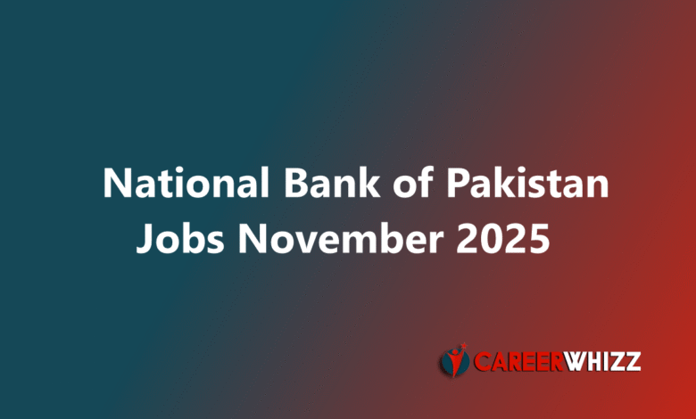 New available National Bank of Pakistan Jobs November 2025 December Relationships Manager